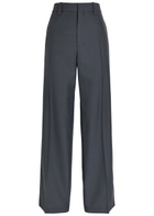 Lemaire Tailored Straight-leg Trousers Dark Grey