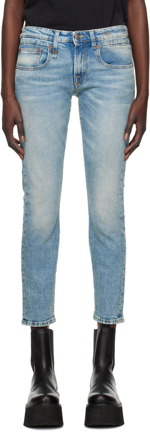 R13 Blue Boy Skinny Jeans R13