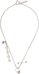 Justine Clenquet Silver Marley Necklace