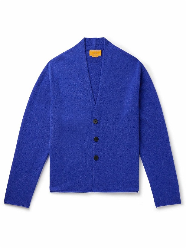 Photo: Guest In Residence - Everywear Cashmere Cardigan - Blue