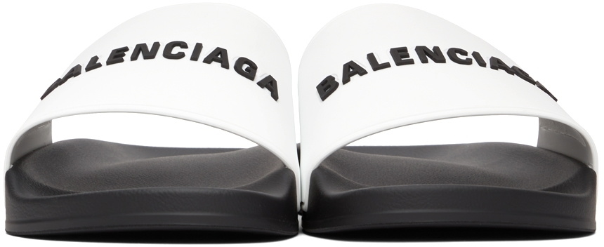 balenciaga slides white