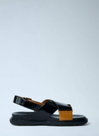Marni Fussbett Leather Sandals
