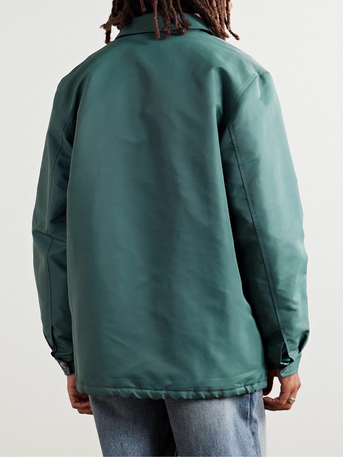 God's True Cashmere - Parachute Recycled-Shell Jacket - Blue