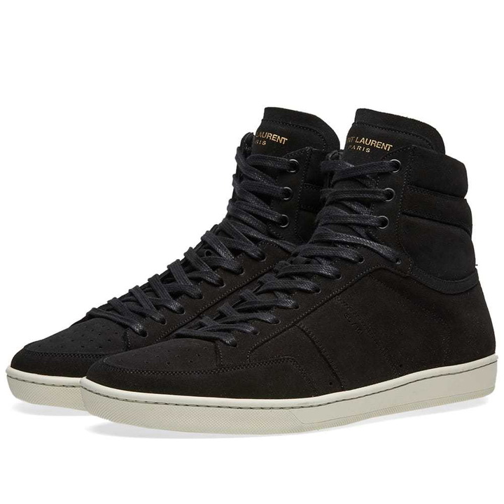 Photo: Saint Laurent SL-10 High Sneaker Black