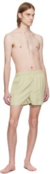 CDLP Beige Pool Swim Shorts
