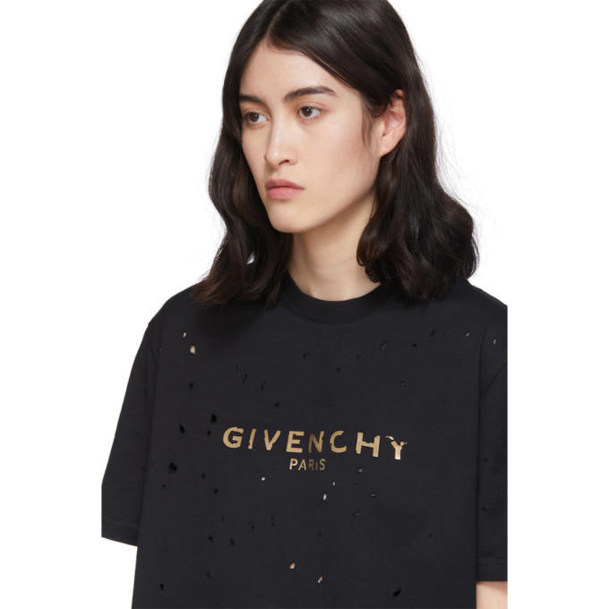 Black and gold givenchy hot sale shirt