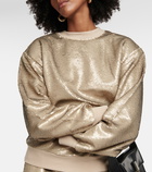 The Frankie Shop Metz sequined sweatshirt