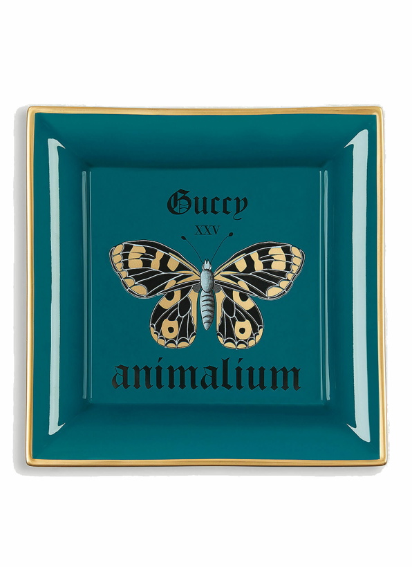 Photo: Animalium Square Change Tray in Green