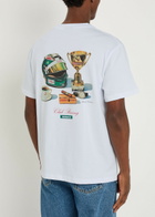 Club 1984 Racing Printed Cotton T-shirt White
