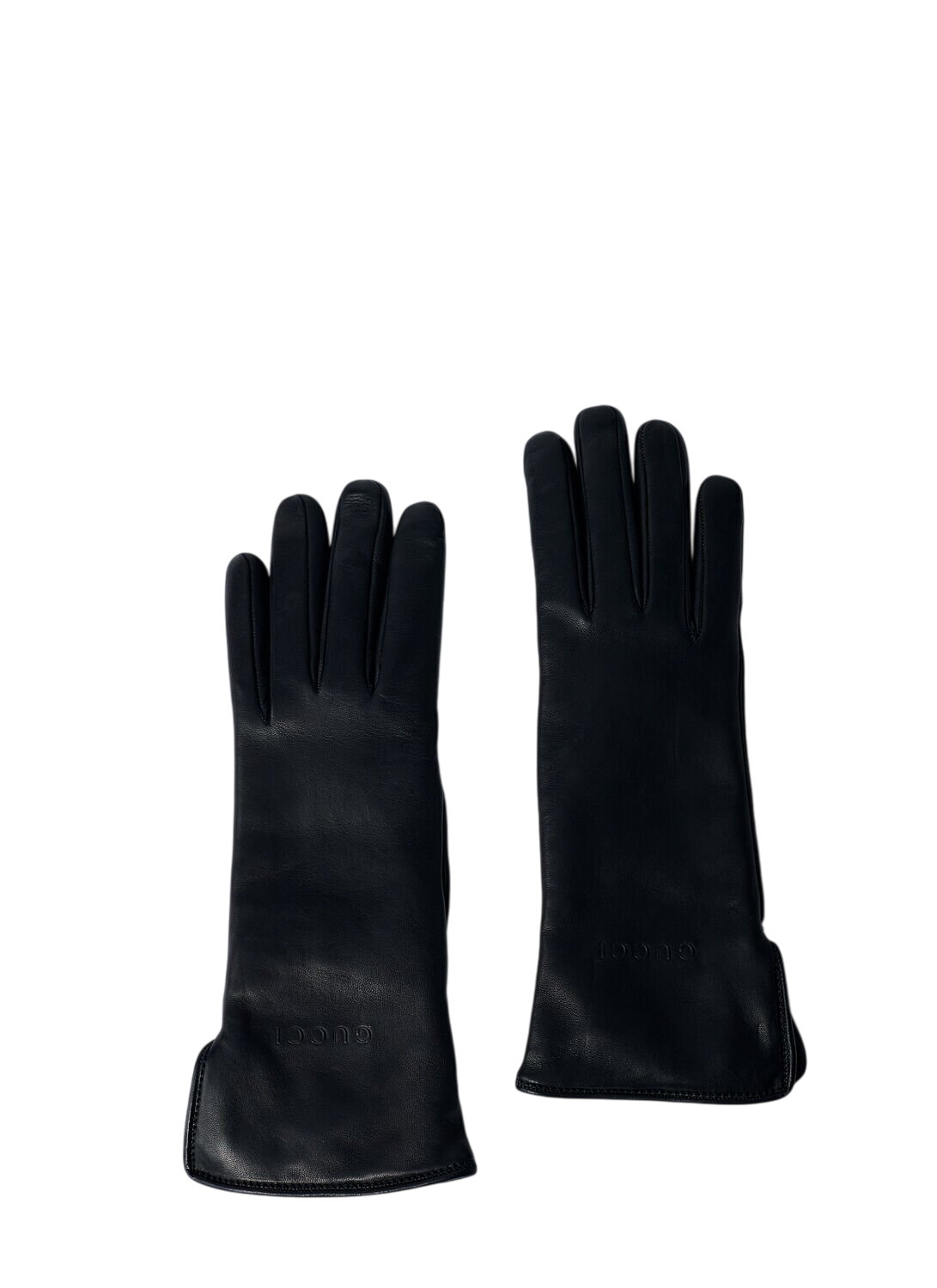 Gucci GG embroidered tulle gloves Gucci