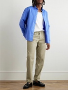 A Kind Of Guise - Straight-Leg Cotton-Twill Trousers - Neutrals