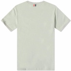 Thom Browne Men's Ringer T-Shirt in Green