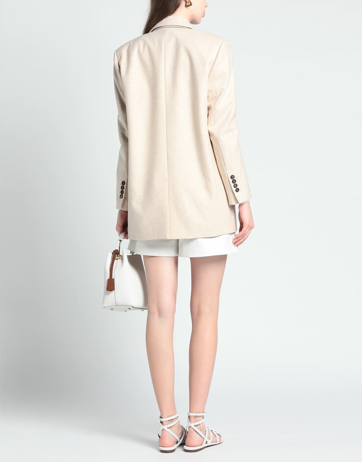 Brunello Cucinelli Womens Blazer in Beige