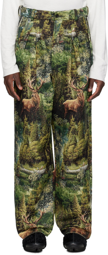 Photo: Bless Green Ultrawidepleated Trousers