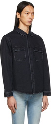 Frame Black Denim Shirt