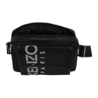 Kenzo Black Sport Logo Chest Rig Backpack