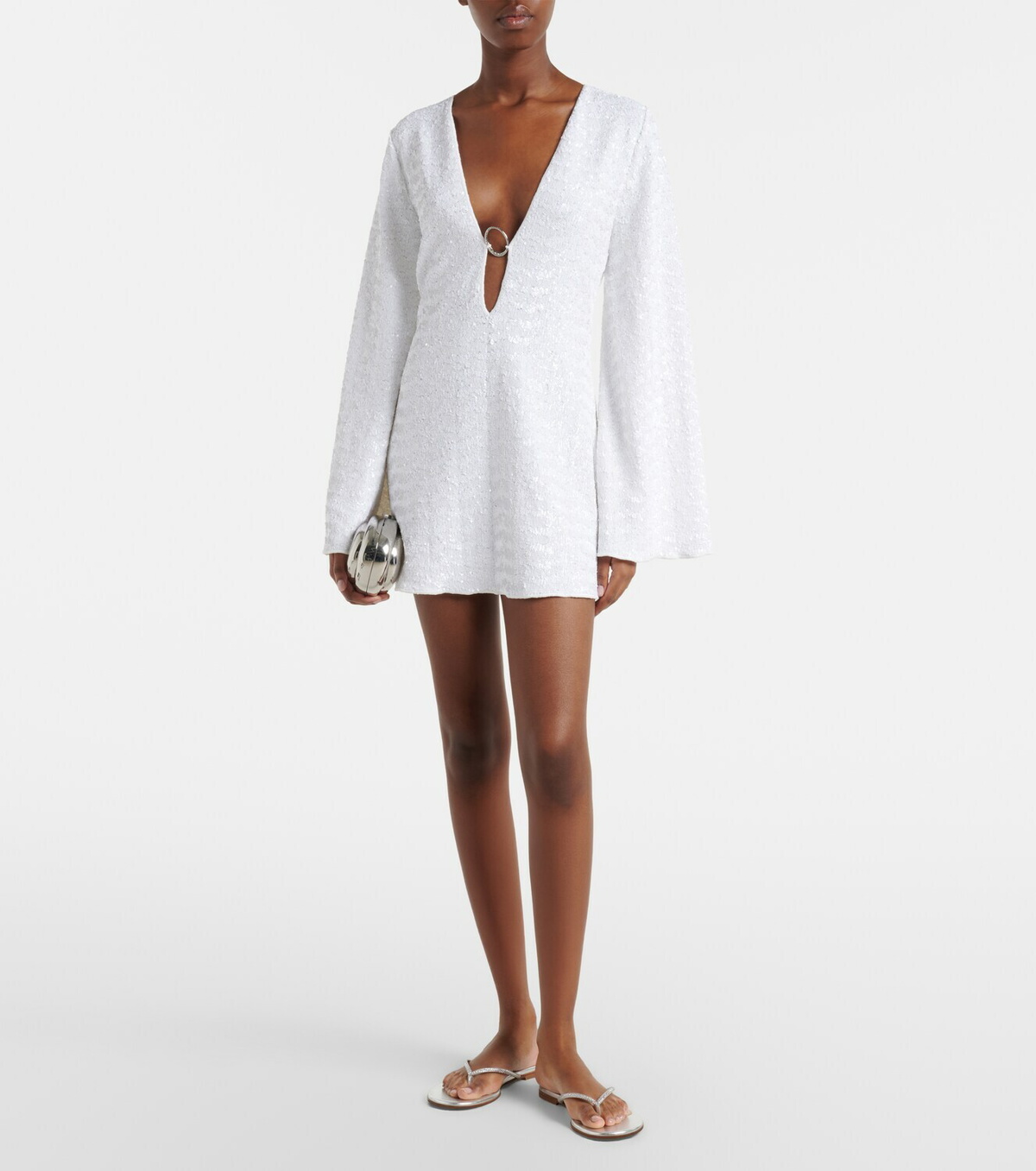 Oséree Bridal sequined minidress