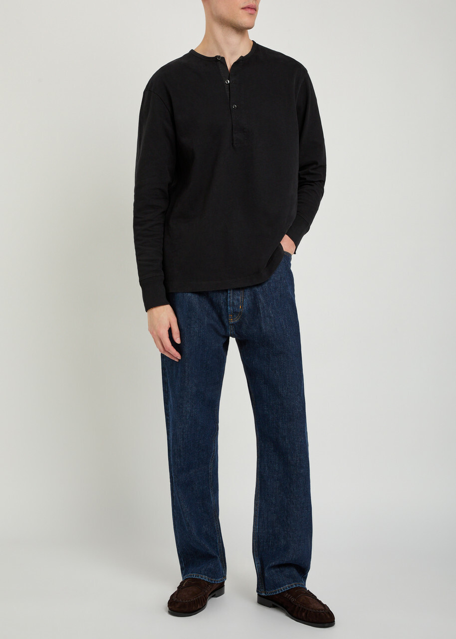 Studio Nicholson Marylebone Relaxed Straight-leg Jeans Light Blue