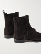 Brioni - Suede Chelsea Boots - Brown