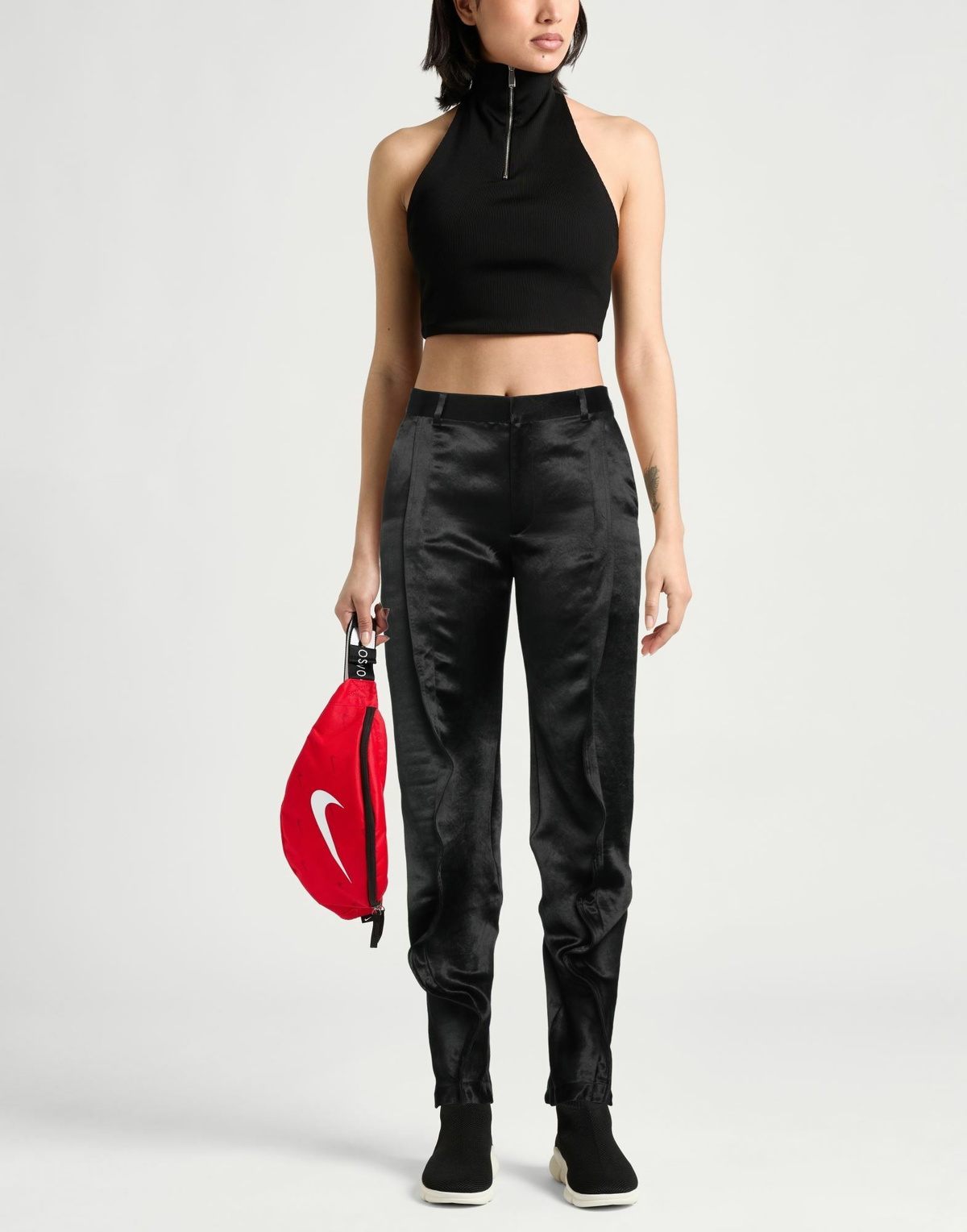 Y/project Womens Pants in Black