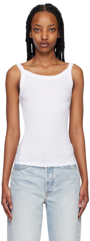 Photo: COTTON CITIZEN White Verona Tank Top