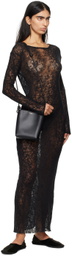 Gabriela Coll Garments Black No.293 Maxi Dress