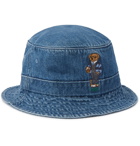 Polo Ralph Lauren - Embroidered Denim Bucket Hat - Blue