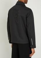 Moose Knuckles Jacques Logo Woven Jacket Black