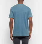 Nudie Jeans - Kurt Slim-Fit Indigo-Dyed Organic Cotton-Jersey T-Shirt - Men - Indigo