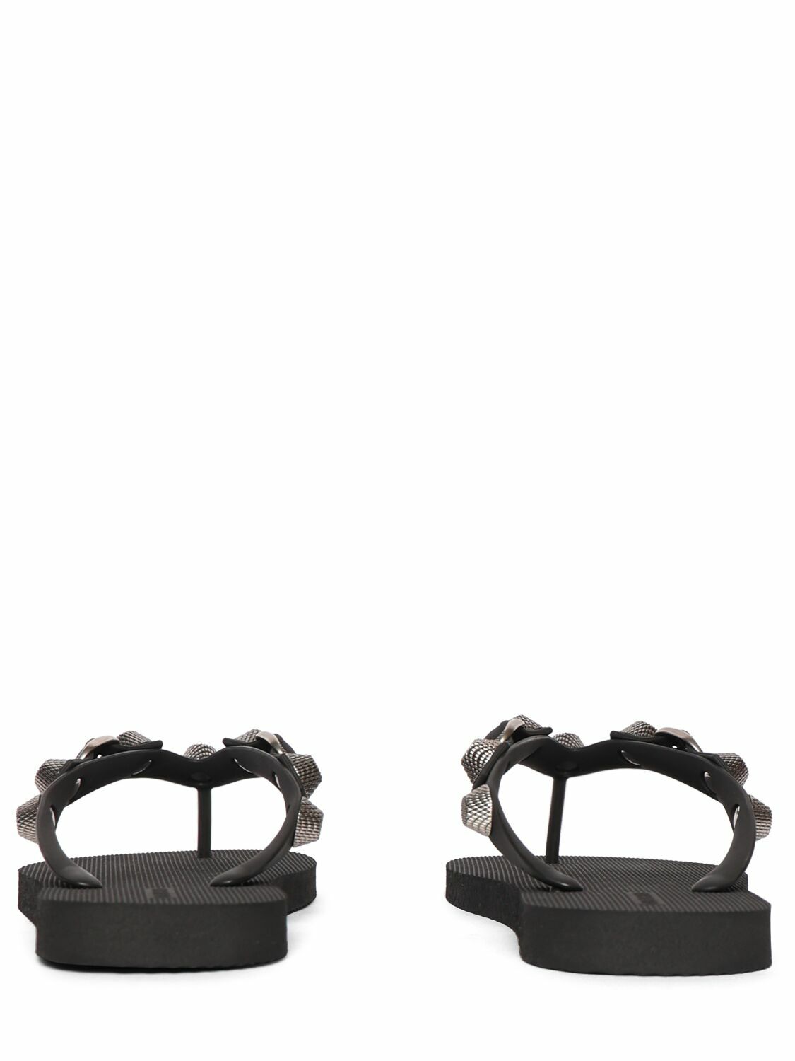 BALENCIAGA 20mm Cagole Rubber Flip Flops Balenciaga
