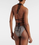 Loewe Paula's Ibiza printed triangle bikini top