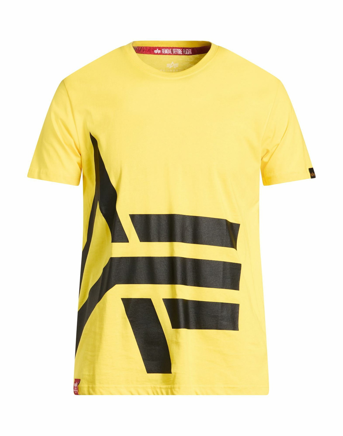 Alpha Industries Mens T-shirt in Yellow
