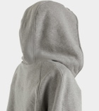 The Attico Cotton jersey sweatshirt dress