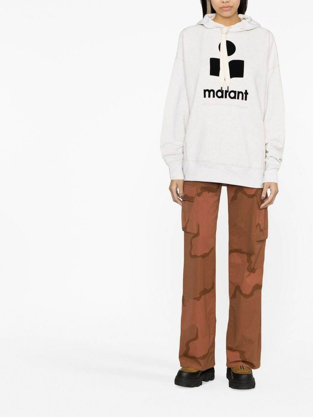 Isabel Marant Etoile Women Black Cotton Blend Mansel Sweatshirt main image 1