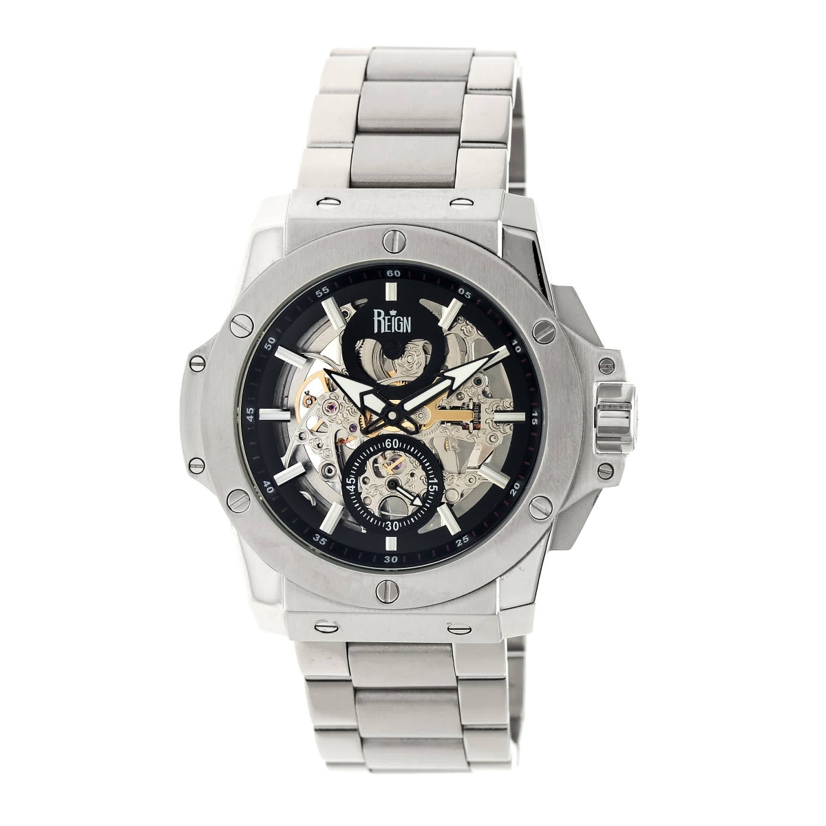 Reign Commodus Automatic Black Dial Mens Watch REIRN4007