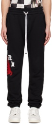 AMIRI Black Wes Lang Edition Solar Kings Lounge Pants