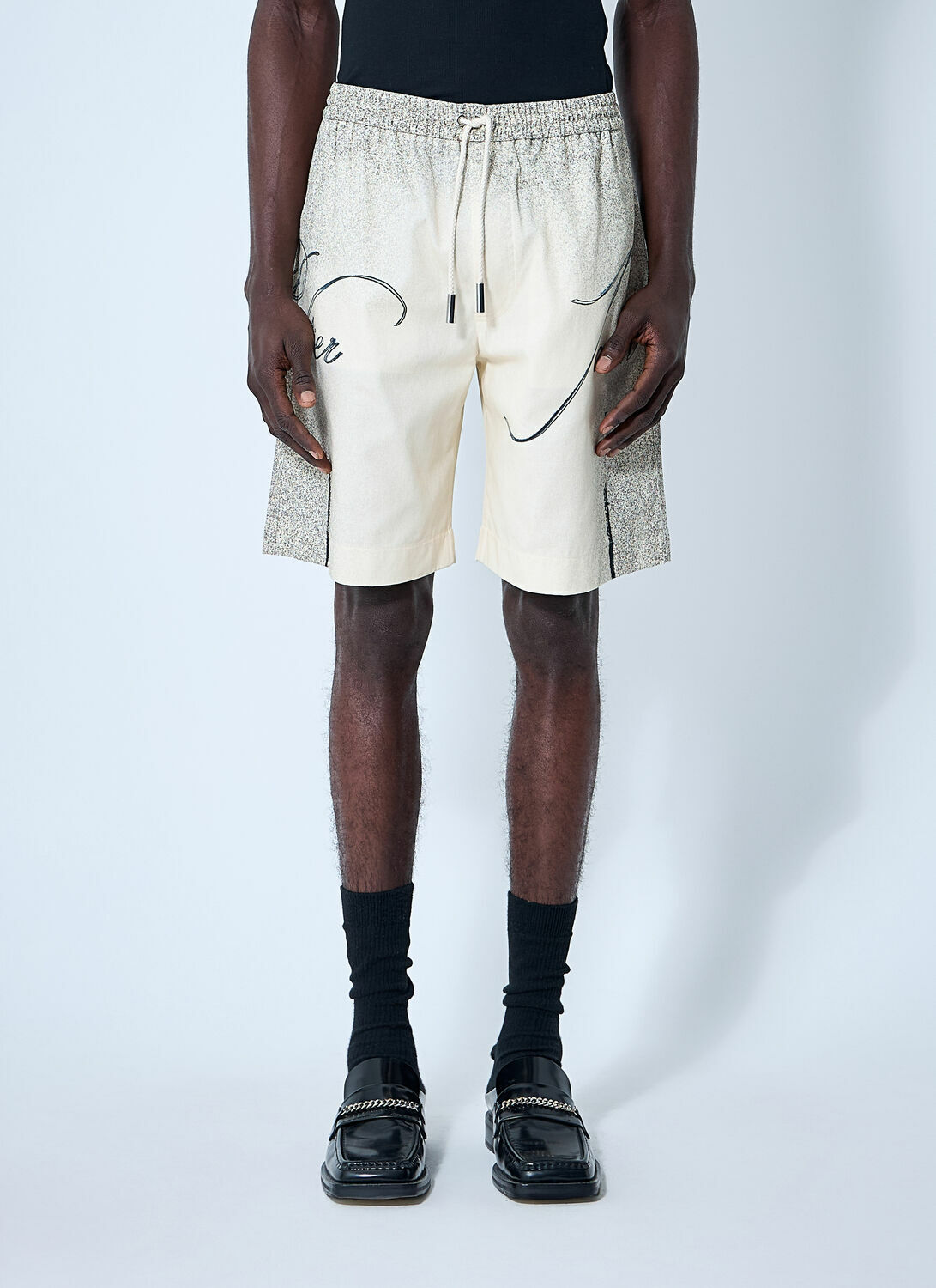 Jean Paul Gaultier Printed Shorts