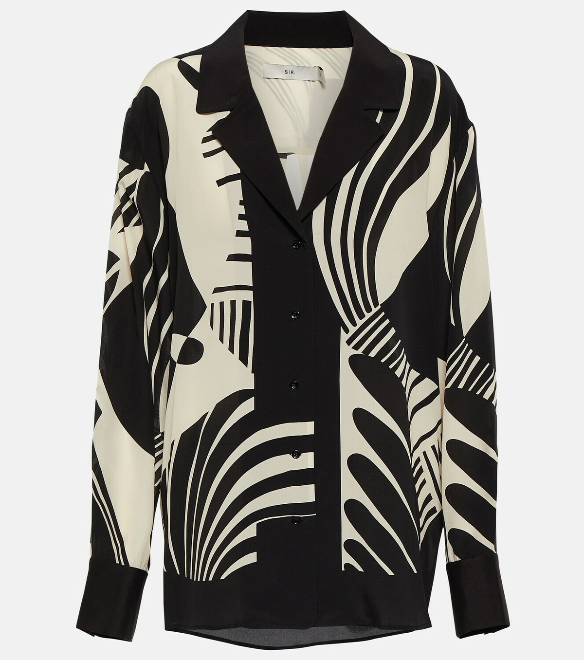 SIR Printed silk shirt