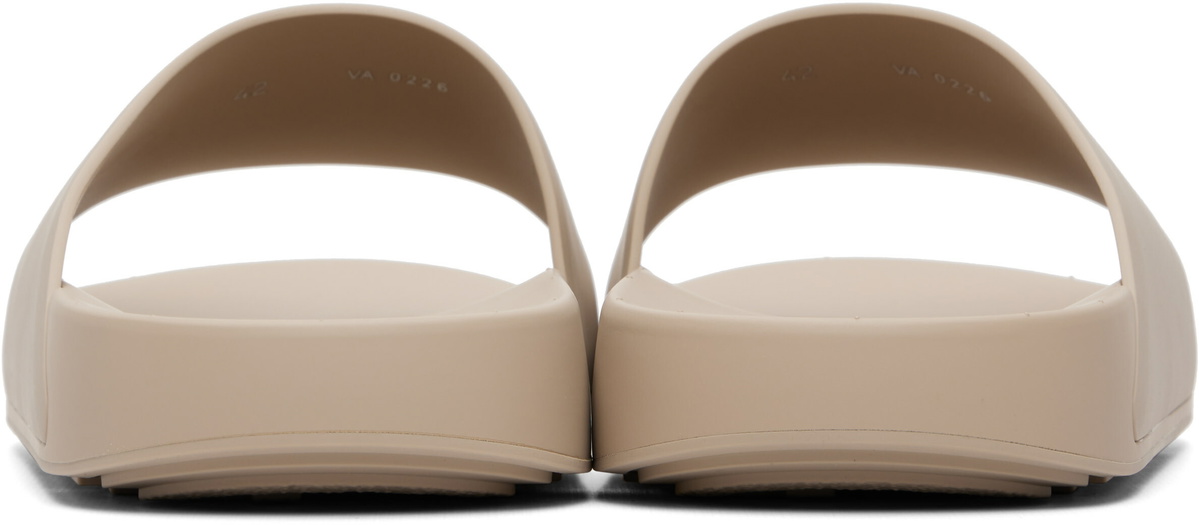 Givenchy Beige Label Slide Sandals
