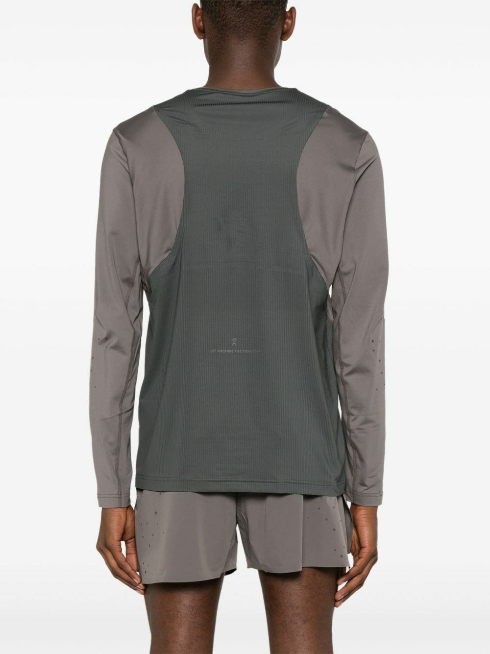 On Running X Post Archive Faction Grey Long-Sleeve T-Shirt
