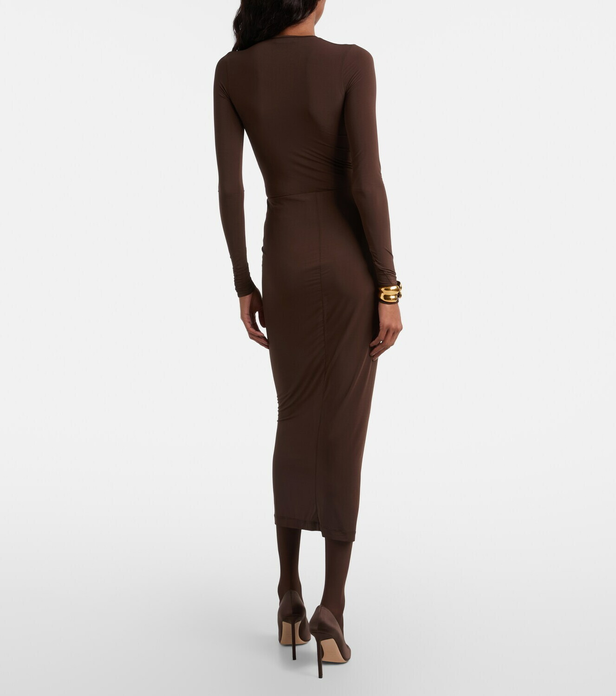 Wardrobe.NYC Sheer midi skirt