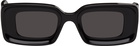 Loewe Black Rectangular Sunglasses
