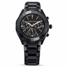 Swarovski Dextera Chronograph Quartz Crystal Black Dial Watch 5641393