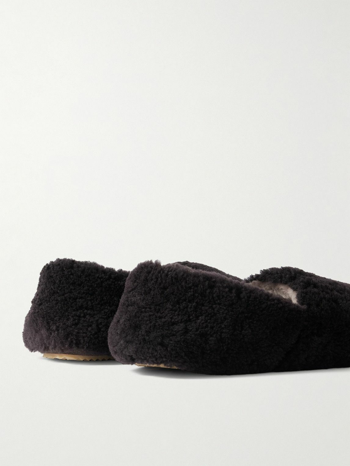 Mr P. - Shearling Slippers - Brown