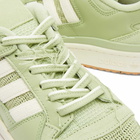 Adidas Men's Forum 84 Low CL Sneakers in Magic Lime/White