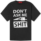 424 Men's Don't Ask Me T-Shirt in Black