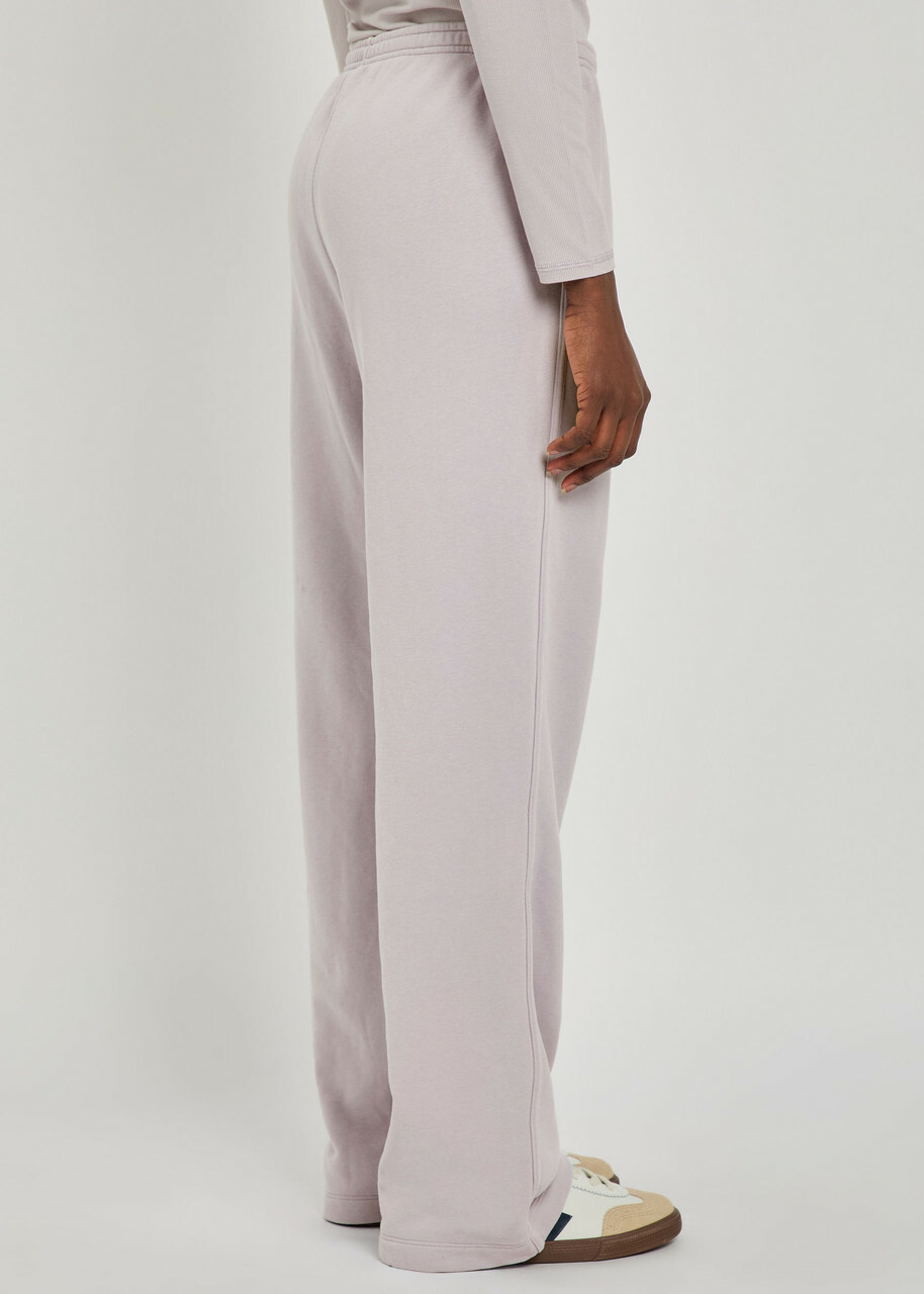 Vuori Sedona Straight-leg Cotton-blend Sweatpants Lilac