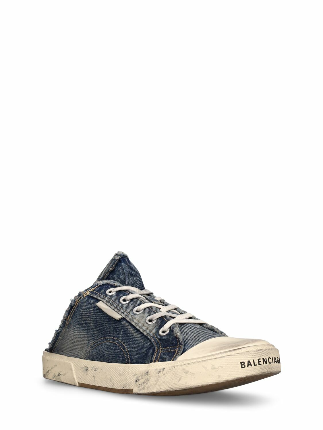 BALENCIAGA Paris Denim Sneakers Balenciaga