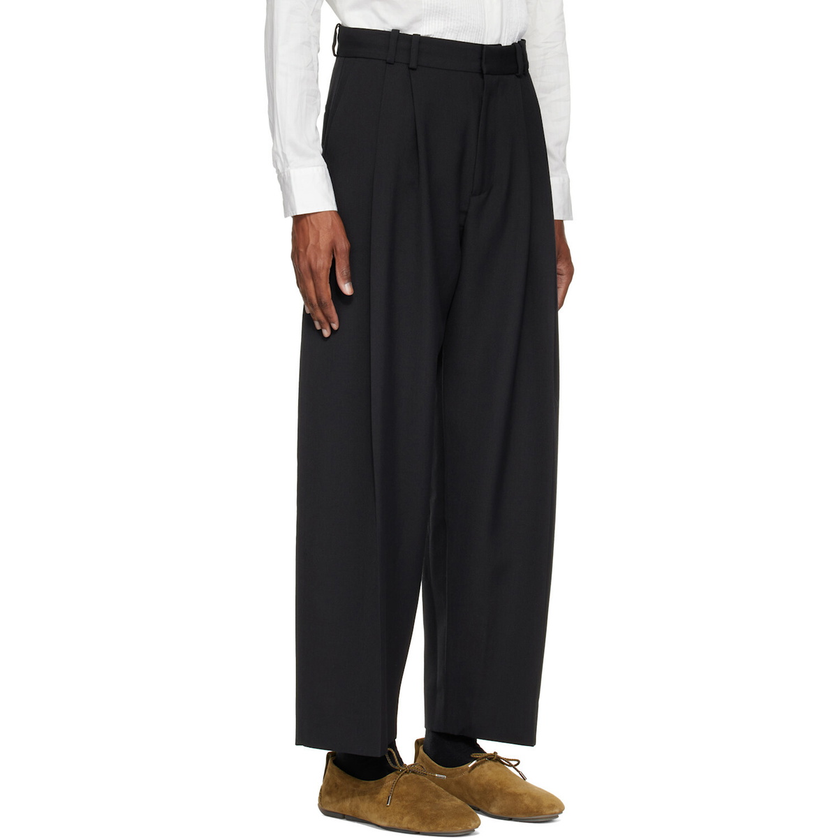 Studio Nicholson Black Line Tailored Trousers