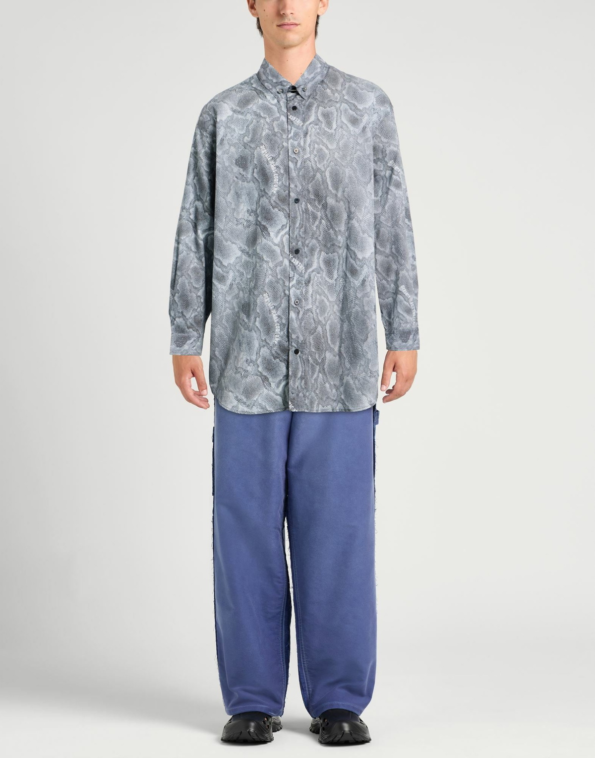 Versace Jeans Couture Mens Shirt in Grey